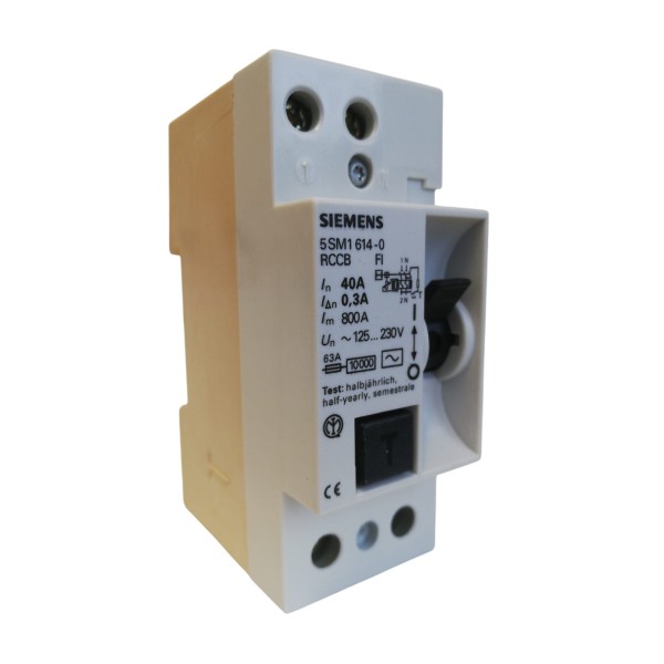 INTERRUTTORE DIFFERENZIALE 2P 40A 300MA